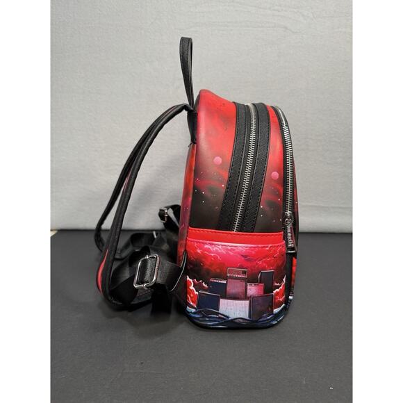 NEW Loungefly Stranger Things Eddie Munson Tribute Glow Mini Backpack main image 8